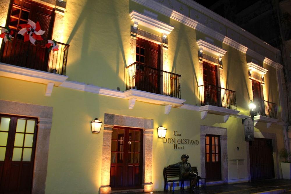 Hotel Boutique Casa Don Gustavo, Campeche Exteriör bild