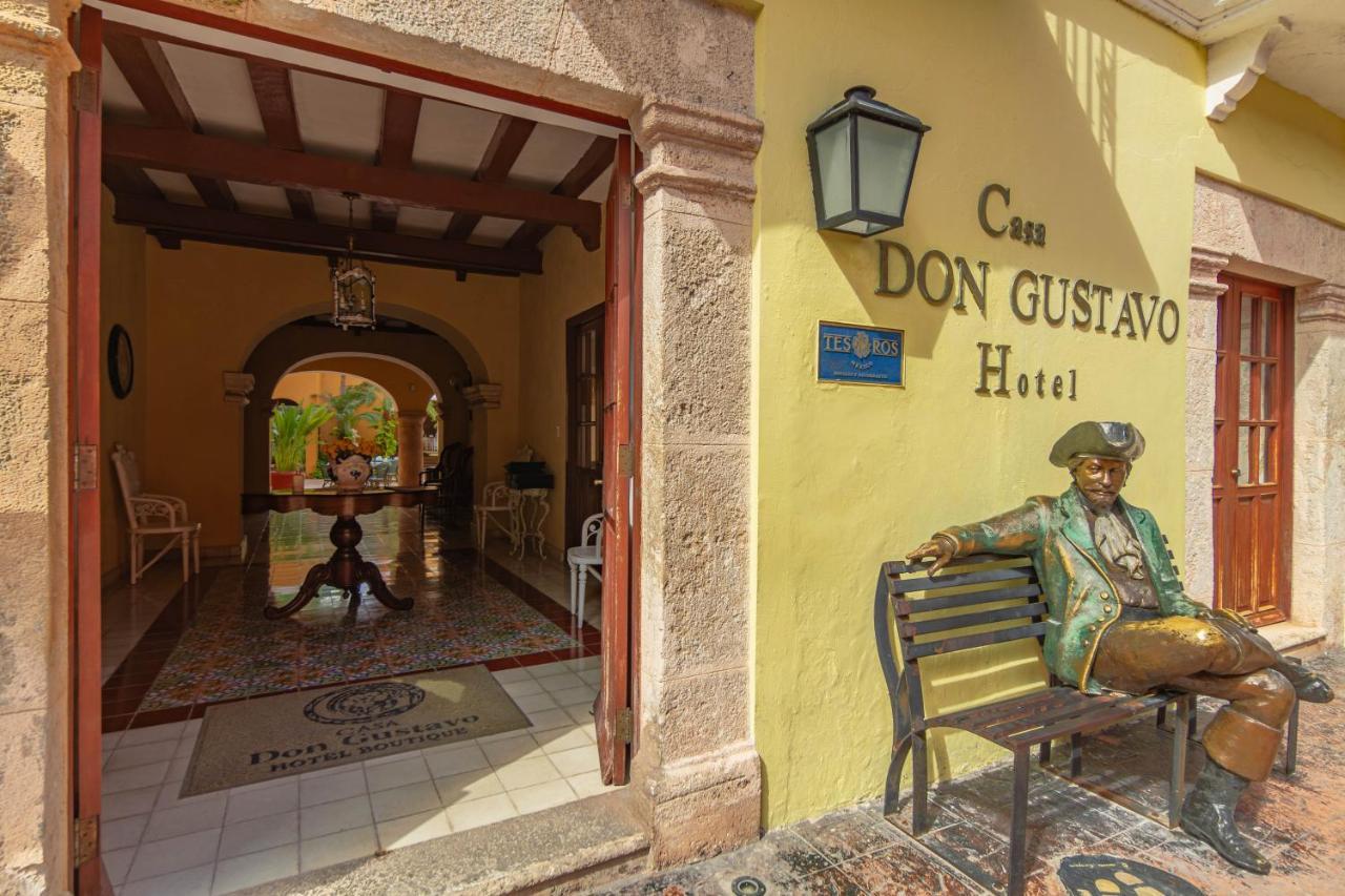 Hotel Boutique Casa Don Gustavo, Campeche Exteriör bild